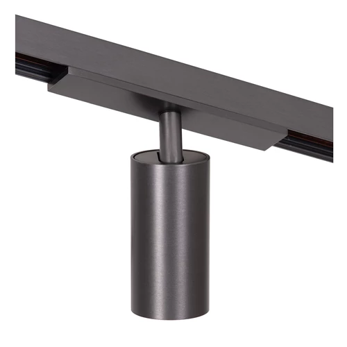 Lucide Premium LINIAL BIX Foco de riel - Sistema de carril monofásico / Iluminación con rieles - Smart - 48V Track - 1xLED - Cromo Negro mate - detalle 1